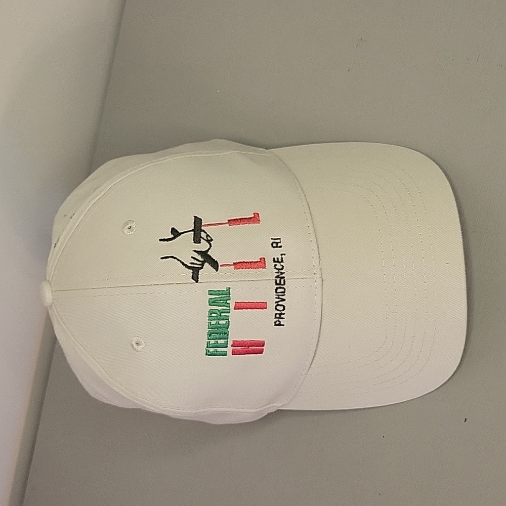 Baseball Hat Federal Hill Historic Providence RI One Size Velcro Closer Nwt